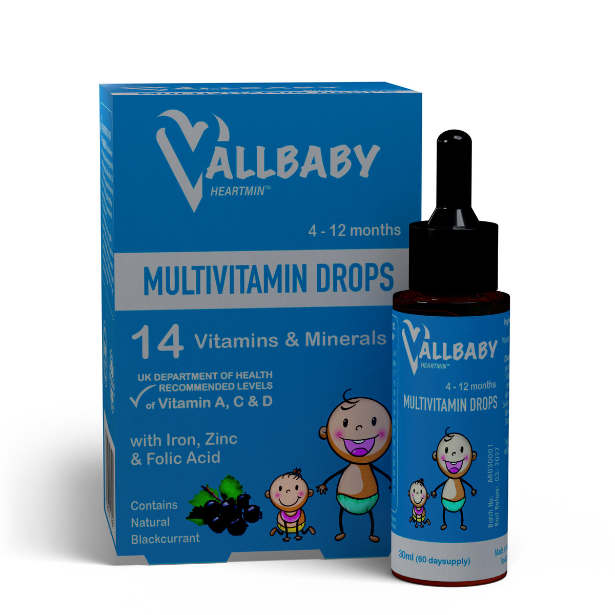 Multivitamin Drops for Babies (4-12 Months)