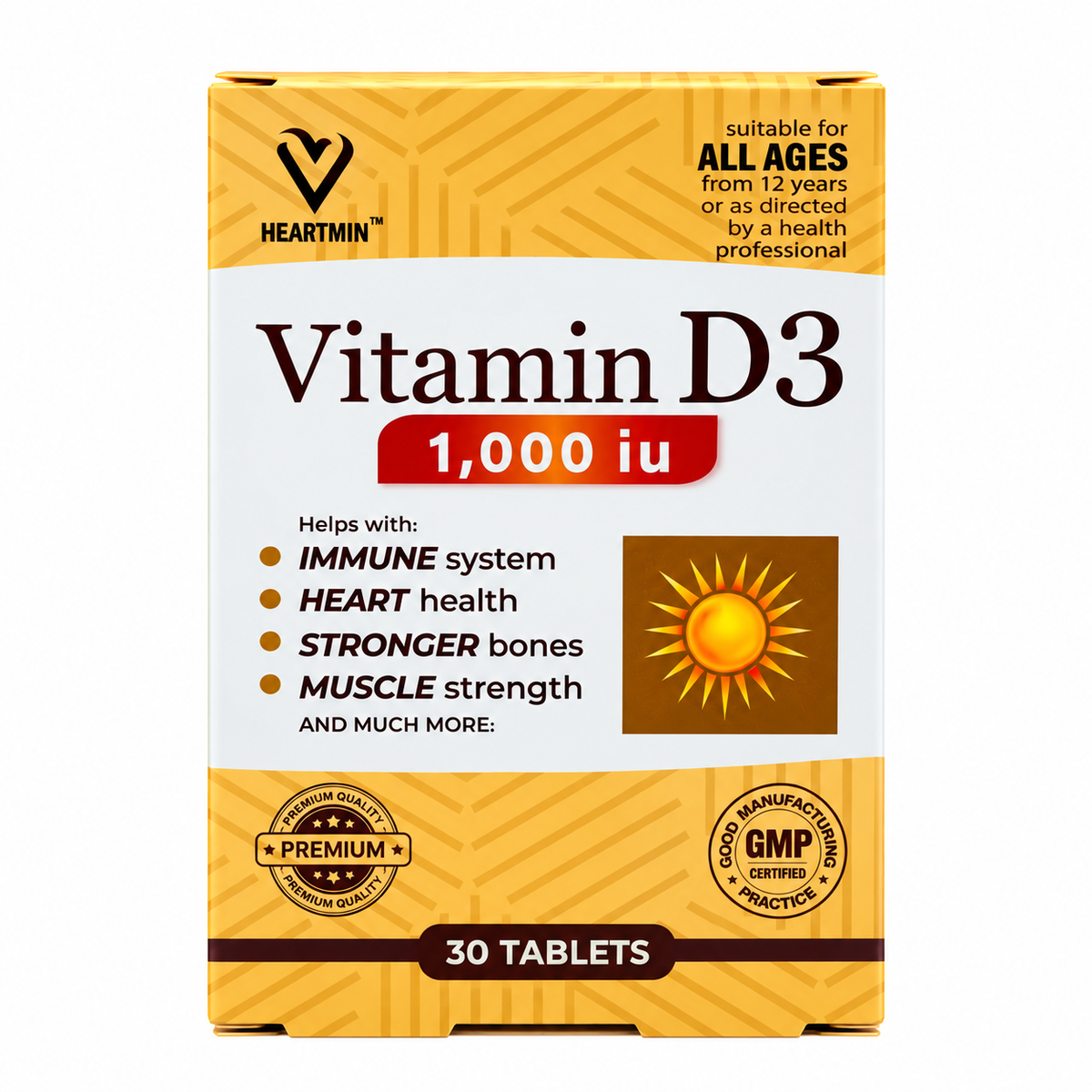 Vitamin D3 1,000iu