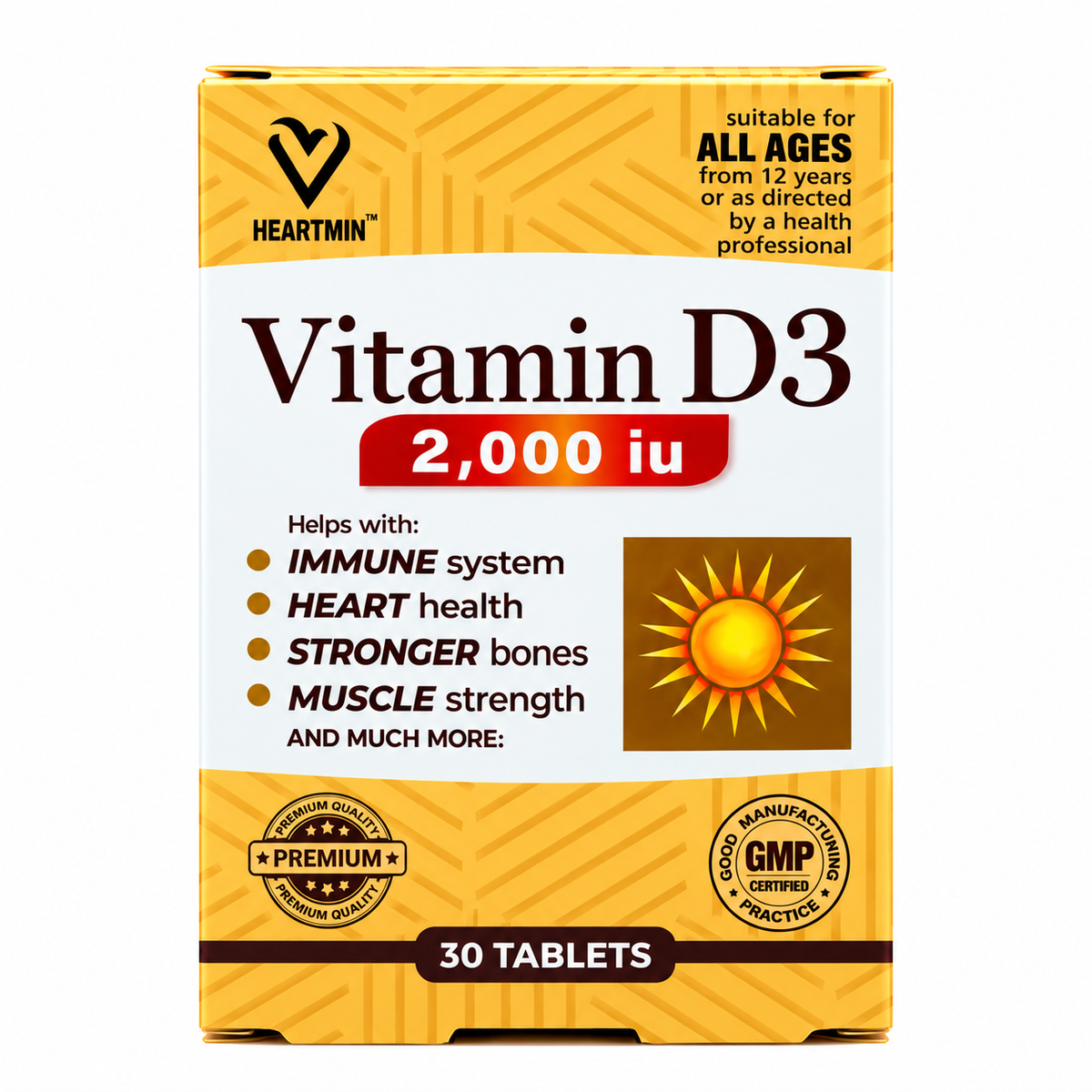 Vitamin D3 2,000iu