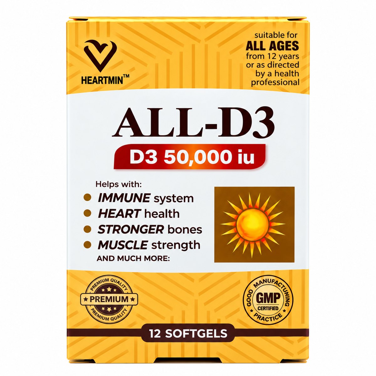 Vitamin D3 50,000iu