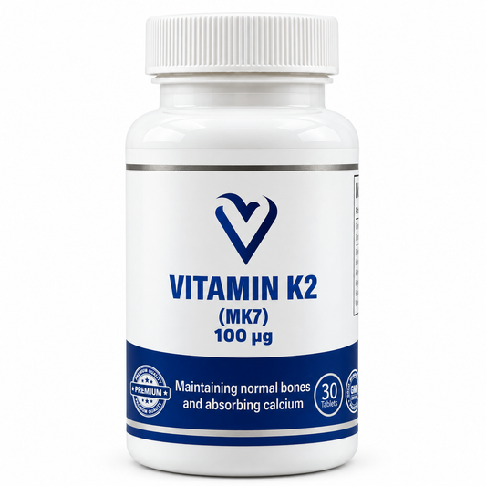 Vitamine K2 (MK7) 100 µg – 30 comprimés