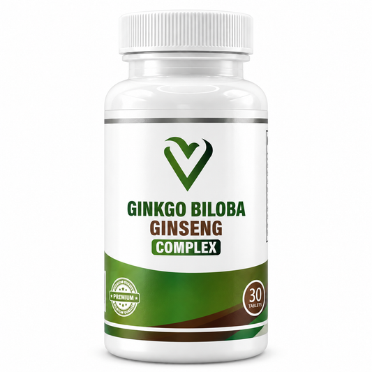Complexe Ginkgo Biloba & Ginseng – 30 gélules
