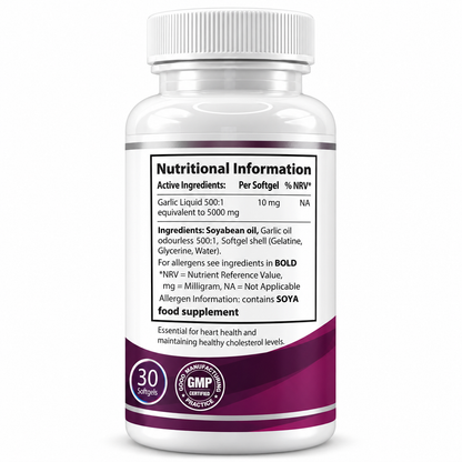 Garlic Oil 5000 mg – 30 Softgels
