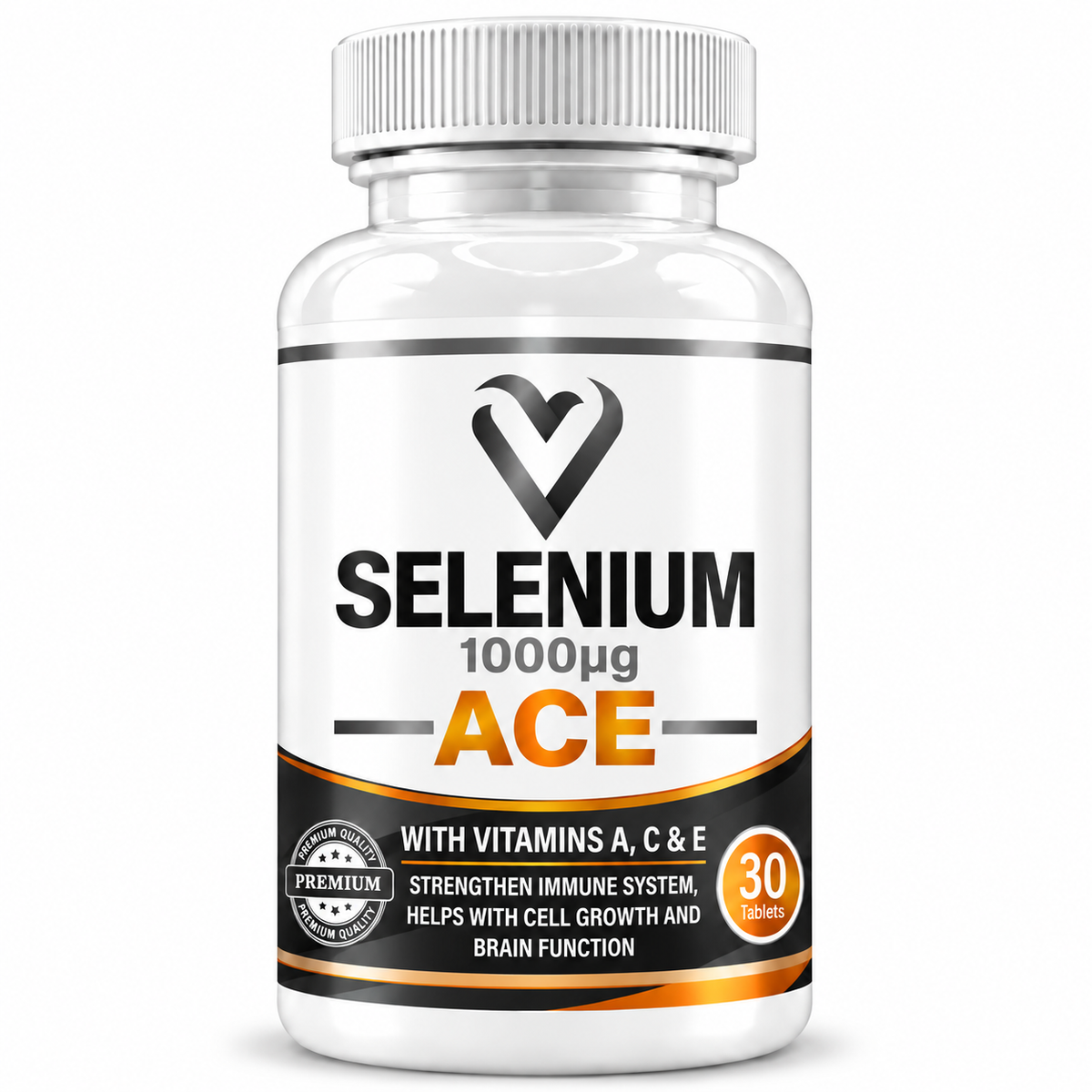 Sélénium avec vitamines A, C et E