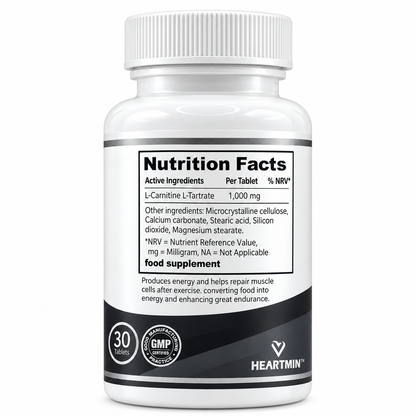 L-Carnitine 1000 mg – 30 Tablets
