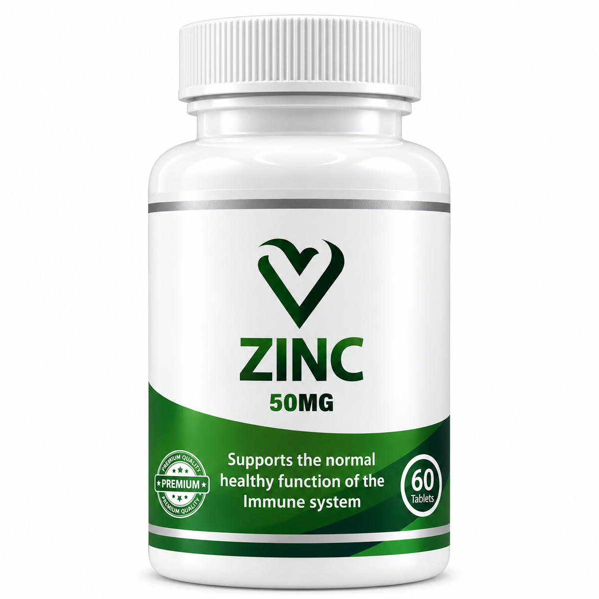 Zinc 50 mg – 60 Tablets