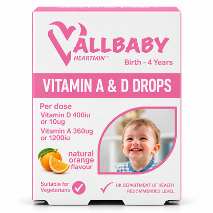 ALLBABY Vitamin A & D Drops – 30ml Birth to 4 Years