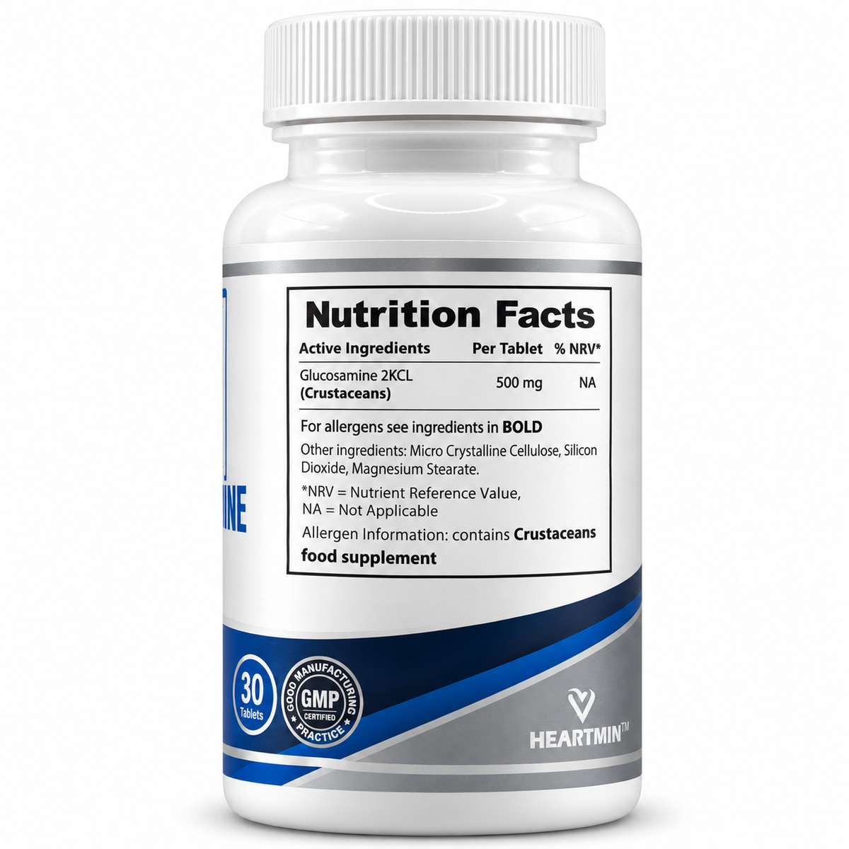 Glucosamine 500 mg – 30 Tablets