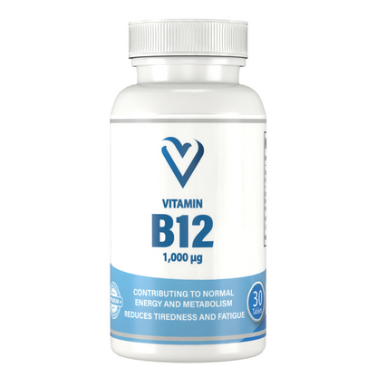 Vitamin B12 1,000 µg – 30 Tablets